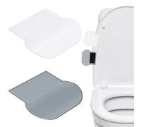 STOBAZA 6 Piezas Elevador de Tapa de Inodoro de Silicona Mango Ergonómico para Hotel y Oficina, Material PC Ligero, Mantiene Manos Limpias y Es Fácil de Limpiar