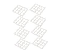 STOBAZA 8 Modelos De Marcos De Ventana para Casa De Muñecas: Muebles De Dormitorio En Miniatura De Madera para Casa De Muñecas, Accesorios, Manualidades, Actividades Familiares