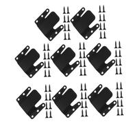 STOBAZA 8 Piezas De Hebillas De Fijación para Muebles Conector Modular para Sofá Seccional Universal Clips para Sofá Seccional Clips Metálicos para Conector Metálico