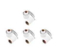 STOBAZA 8 Rollos Etiqueta de Números de Inventario Autoadhesiva, 2 Rollos