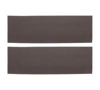 STOBAZA Almohadillas Fotosensibles para Sellos 2 Piezas, Material DIY para Estampación, Tamaño 330x110x3,5 Mm, Color Gris Oscuro, Alta Sensibilidad Luz, Absorción Rápida de Tinta, Uso