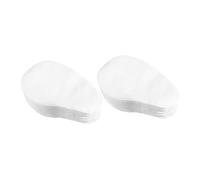 STOBAZA Almohadillas Para Ojos En Forma De Mango 200 Unidades 100% Algodón Blancas Para Cuidado Ocular Hogar Accesorio De Enfermería Portátil y Práctico