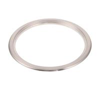 STOBAZA Anillo de Tapa Abatible de Acero Inoxidable para Cubo de Basura Empotrado Cubierta Oscilante para Bote de Basura de Encimera Tapa Protectora Cocina y Baño