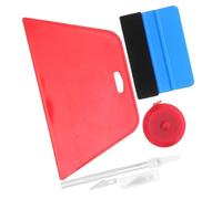 STOBAZA Aplicador De Película Para Tintado De Ventanas Raspador Para Tapiz Autoadhesivo Kit De Herramientas Para Películas De Coche y Envoltura De Vinilo Para Aplicación De Esmaltes y Calc