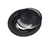 STOBAZA Bandeja de Horno Antiadherente de Redonda para Hornear Cocina Eléctrica para Asar Hornear Panes Pasteles y Verduras de Limpiar Uso Práctico Fiestas y Reuniones