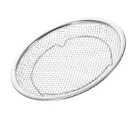 STOBAZA Bandeja de Inoxidable para Freír Escurridor de Aceite sin Mango Cesta Redonda para Cocinar Filtro de Residuos y Aceite para Cocina y Profesional