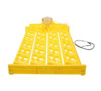 STOBAZA Bandeja Giratoria Automática de Plástico y Metal Mejora la e Incubación para Huevos de Pavo y para Incubadora de Huevos de Aves de Corral