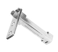 STOBAZA Bisagra de Metal para Puerta de Refrigerador y Congelador Aleación de Zinc Resistente Cierre Automático sin Ruido Accesorio para Bisagra de Puerta de Frigorífico 1 Pieza