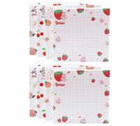 STOBAZA Blocs de Notas Adhesivas Portátiles 8 Unidades (4 Diseños, 2 por Diseño) 640 Hojas, Blocs Pequeños para Estudiantes y Oficina, Papel Autoadhesivo para Recordatorios y Apuntes