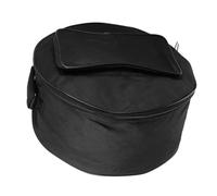 STOBAZA Bolsa Acolchada Para Caja De Percusión 13-14 Pulgadas Negra, Estuche Portátil Resistente Al Agua Acolchado y Bolsillo Exterior Para Baquetas, Funda Tipo Mochila Para Batería