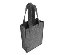 STOBAZA Bolsa de Fieltro para Botella de Vino Asa, Protege y Almacena Botellas de Vino Tinto en Varias Ocasiones, Diseño Minimalista y Material Duradero