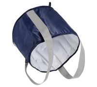 STOBAZA Bolsa Plegable para Baño de Pies Conservación de Calor, Tamaño Pequeño, Material Resistente al Desgarro, Portátil para Viaje y Uso al Aire Libre, Color Azul Oscuro, Lavapiés