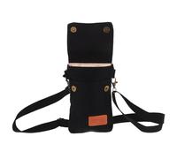 STOBAZA Bolso Bandolera Pequeño de Lona para Mujer con Correa Ajustable, Tres Compartimentos y Diseño Ligero para Uso Diario y Citas