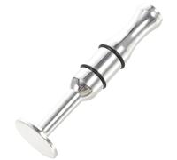 STOBAZA Boquilla De Trompeta Profesional De Latón Plateado Para Práctica De Labios, Entrenador De Fuerza Bucal Compacto y Portátil, Accesorio Musical Para Trompeta y Tuba