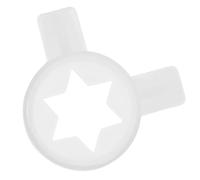 STOBAZA Boquilla Moldeadora Hexagonal para Máquina de Helados Accesorio Plástico para Decoración de Helados Punta Decorativa para Máquina Comercial Repuesto para Postres Creativos