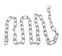 STOBAZA Cadena de Acero Inoxidable Resistente para Carga y Uso Industrial Cadena Metálica Duradera para Mascotas y Elevación Longitud Metros Colores Surtidos