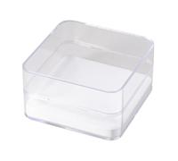 STOBAZA Caja Transparente para Muestras Tapa de Plástico Multifuncional para Exhibición y Colección de Insectos y Especímenes Científicos