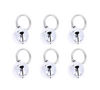 STOBAZA Cascabeles para Mascotas 10 Piezas 18 Mm Color Plata Accesorios para Perros y Gatos Colgantes para Collar Rastreador Uso Diario Navidad