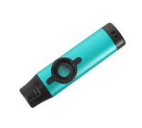 STOBAZA Casete Electrónico Flauta Kazoo de Metal Verde Fácil de Aprender para Principiantes Instrumento Musical para Presentaciones Musicales y Kazoos Portátiles