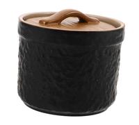 STOBAZA Cerámica Olla para Guisos con Tapa Vasija de Porcelana para Cocción al Vapor y Estofado para Sopas Nutritivas y Cocina y Restaurante