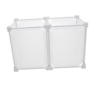 STOBAZA Cestas Organizadoras De Plástico para Congelador y Refrigerador Contenedores De Almacenamiento para Cocina Despensa y Organizador De Gabinete Divisiones Ajustables