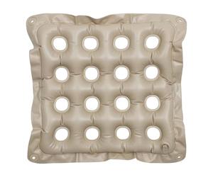 STOBAZA Cojín Asiento Inflable Antiescaras Cuadrado Beige para Silla Oficina Hogar Coche Cojín Descompresión Multiusos para Jardín y Viajes