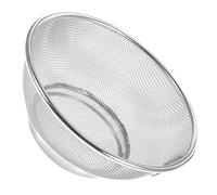 STOBAZA Colador Inoxidable para Cocina Cesta de Drenaje Multiusos con Malla Fina para Lavar Arroz