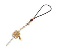 STOBAZA Colgante para Coche Estilo Tibetano en Aleación Diseño Vintage Único, Amuleto de Feng Shui para Decoración Interior y Protección Fácil de Limpiar