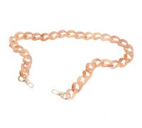 STOBAZA Correa de Cadena para Bolso de Acrílico de 33.5 Pulgadas, Cadena de Repuesto Hebillas para Bolso de Mano Mujer, para Paseos y Ocasiones Informales