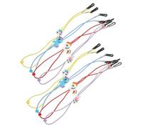 STOBAZA Correa para Gafas de Unicornio, 8 Piezas de Silicona Ajustable, Diseño de Dibujos Animados, Antipérdida para Gafas y Mascarillas, Adecuado para Niñas Pequeñas y Uso Diario