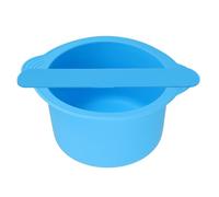 STOBAZA Cuenco Plegable de Silicona para Mascarillas Faciales, Incluye Varilla Mezcladora, Fondo Plano y Uso Versátil en Hogar o Viajes Reutilizable