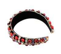 STOBAZA Diadema de Palacio Antiguo Gemas de Imitación Tocado Retro para Fiesta Accesorios de Cabello de Estilo Clásico Adorno de Peinado para Mujer