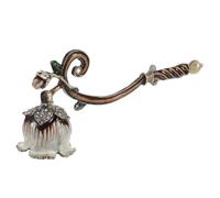 STOBAZA Dispositivo Extinguidores de Velas Vintage de Metal Apagavelas Manual con Tapa para Evitar Diseño Europeo Refinado para Decoración del Hogar Seguro y Duradero