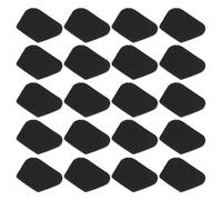 STOBAZA Empuñaduras de Goma Autoadhesivas Antideslizantes Diseño Negro Profesional 32 para Púas de Guitarra para Guitarra Acústica y Eléctrica
