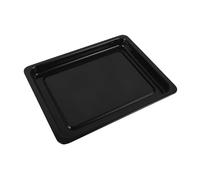 STOBAZA Enamel Baking Pan para Horno Eléctrico Bandeja de Esmalte Resistente para Asar y Hornear Carnes Pasteles y Snacks para Barbacoas y Reuniones Familiares