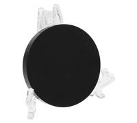 STOBAZA Espejo De Obsidiana Redondo 1.57 Pulgadas para Meditación Y Adivinación con Superficie Pulida para Decoración Y Terapias Alternativas En Hogar Y Oficina
