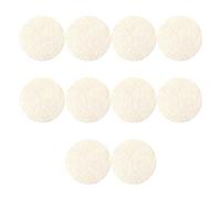 STOBAZA Esponjas Exfoliantes Faciales de Lufa 10 Piezas Esponja Vegetal Natural para Limpieza Profunda y Control de Grasa Tamaño Compacto 55 CM Ideales para Spa y Cuidado Diario Piel
