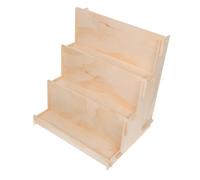 STOBAZA Estantería Infantil de Madera Modular Organizador Escalonado para y Tarjetas Seguro para Fácil de para Guardería y Sala