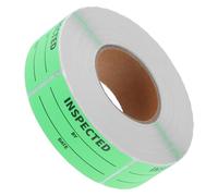 STOBAZA Etiqueta Adhesiva para Control de Inventario Adhesivo Resistente para Gestión de Almacén y Mantenimiento Rollo de Unidades para Manejo y Envío