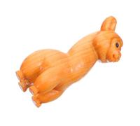 STOBAZA Figurita De Alpaca De Madera Decoración De Hogar Escultura Hecha a Mano