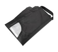 STOBAZA Funda para Sillín Infantil de Bicicleta 420D Tela Oxford Negra Protector Lluvia Resistente 85X65X55 CM Compatible Asientos Infantiles para Uso Exterior