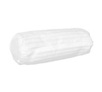 STOBAZA Fundas de Almohada Redondas Cuello, Color Neutro, 15X50 CM, para Viajes y Uso Diario Tejido Suave y Cómodo