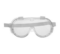 STOBAZA Gafas de Seguridad Transparentes Antiempañantes con Elástico Protección contra Salpicaduras y Golpes para Laboratorio Industria y Trabajo al Aire