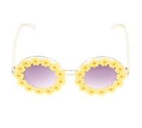 STOBAZA Gafas de Sol Diseño Único de Girasol, Ligeras Pc, como Accesorios para Fiestas y Sesiones de Fotos