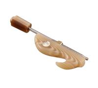 STOBAZA Gancho para Erhu Cabeza de Tornillo de Ágata Imitación y Acero Inoxidable, Kit de Reparación Profesional para Instrumentos Musicales Chinos, Accesorios Duraderos para Músicos