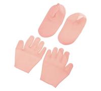 STOBAZA Guantes y Calcetines de Silicona Acción Exfoliante y Reparadora para Manos y Pies Secos, Hidratantes y Suavizantes, Ideales para Talones Agrietados