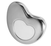 STOBAZA Herramienta Gua Sha Facial de Acero Inoxidable Forma de Corazón Masajeador Facial Portátil para Masaje y Reductor de Papada Herramienta para Cuidado y Raspado Corporal Color