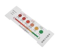 STOBAZA Herramienta Portátil de Evaluación del Dolor con Escala Vas de 10 Cm, Plástico Ligero para Uso en Rehabilitación Domiciliaria y Evaluación Junto Cama