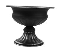 STOBAZA Jarrón Metálico Vintage para Flores Secas Florero Trompeta Decorativo Resistente la Intemperie Soporte Floral para Centro de Mesa Maceta Artística para Salón y Oficina