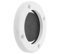 STOBAZA Kit de Válvula de Drenaje Autovaciante para Embarcaciones, Válvula de Imbornal Unidireccional con Adaptador y Tornillos, Pieza de Reparación Marina Resistente para Mantenimiento